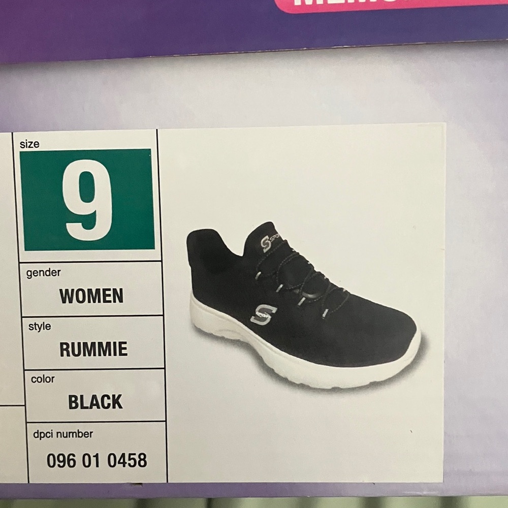 Skechers Women's Black Rummie Sneakers